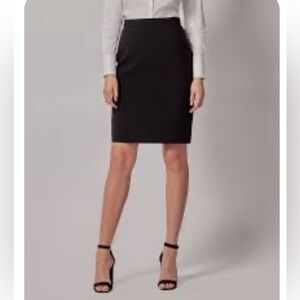 White House Black Market Classic Black Pencil Skirt
